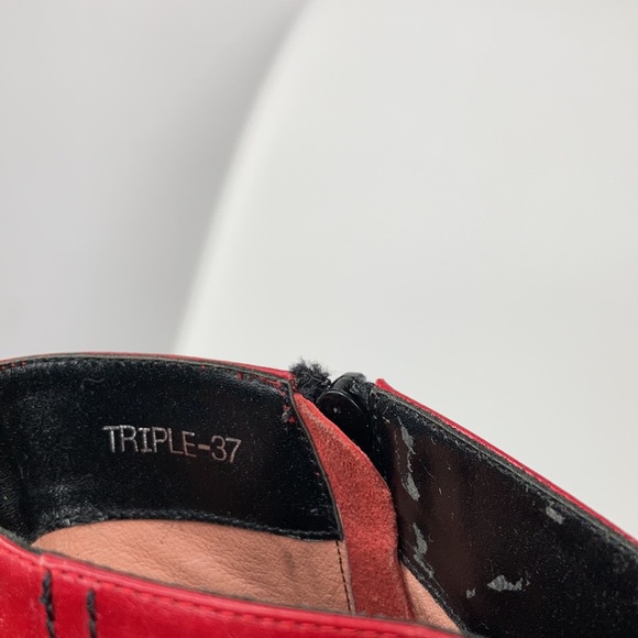 Luv’s Hoe’s Ankle boots in red | 37 - Picture 12 of 12